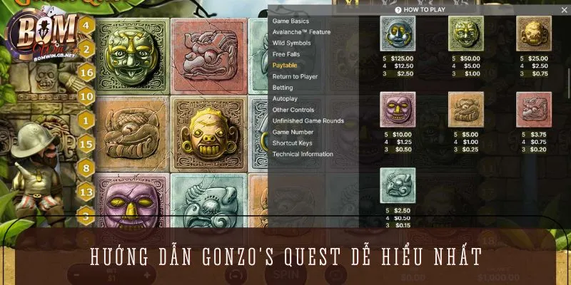 Hướng dẫn chơi Slot Game Gonzos Quest đáp ứng tiêu chí nhanh gọn, dễ hiểu 