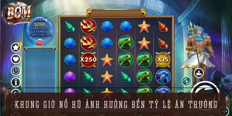 Khung giờ nổ hũ ảnh hưởng đến tỷ lệ ăn thưởng